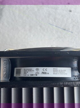 全新原装ebmpapst Rittal SK3102000