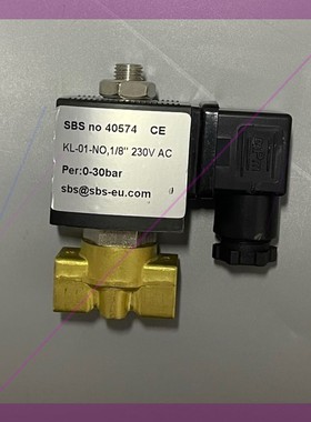 Parker 帕克电磁阀 SBS NO 40574