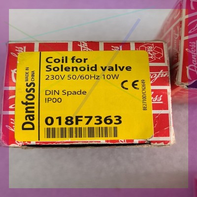 DANFOSS,电磁阀线圈018F7363,全新