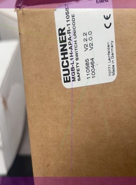 EUCHNER安全开关MGB-L1H-APA-110587