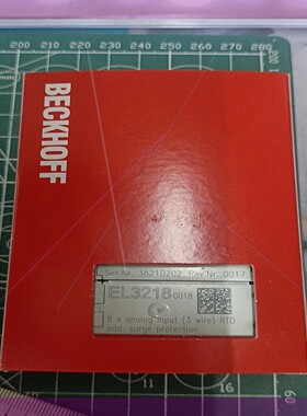 倍福模块 EL3218-0010