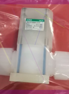 PFA气动阀 气动隔膜阀 原装CKD气动阀 隔膜阀AMD412-20BUP-64PQ