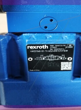 力士乐比例阀R900724781   4WRZE10W8-8