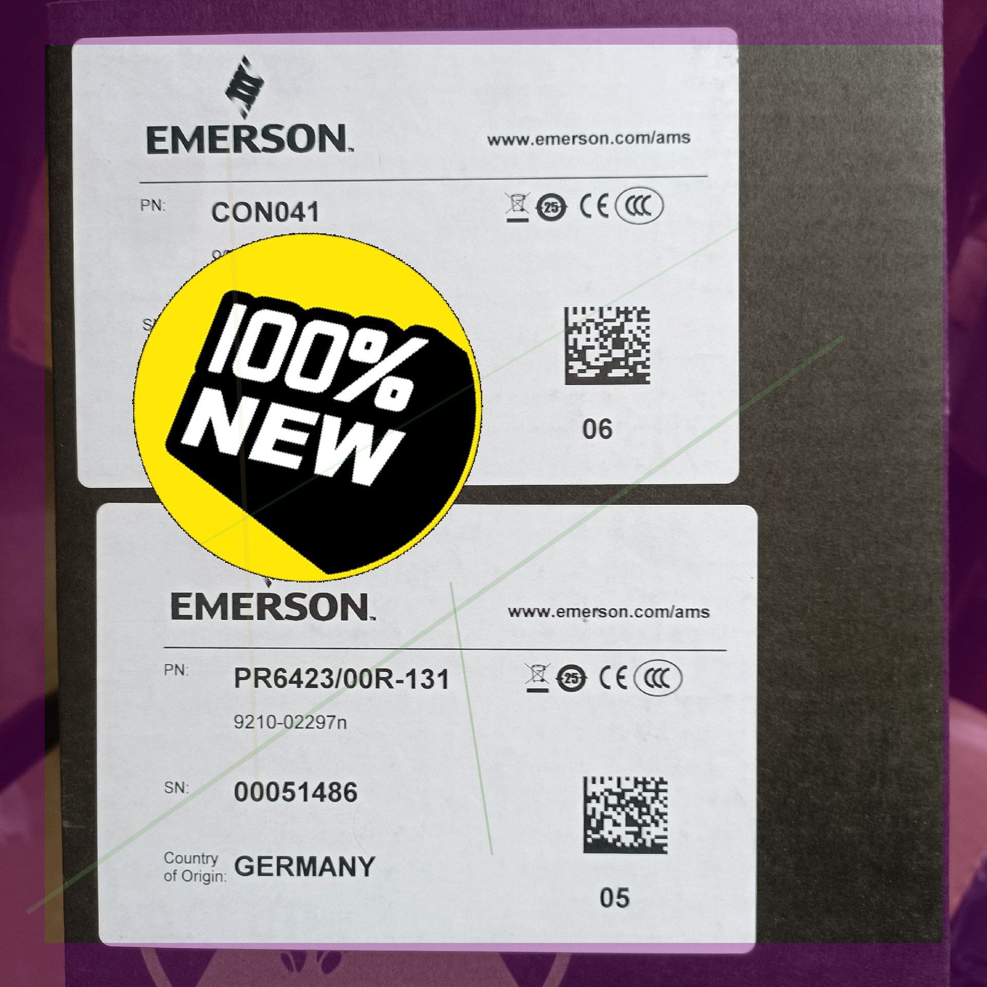 PR6423/00R-131+CON041  艾/默生