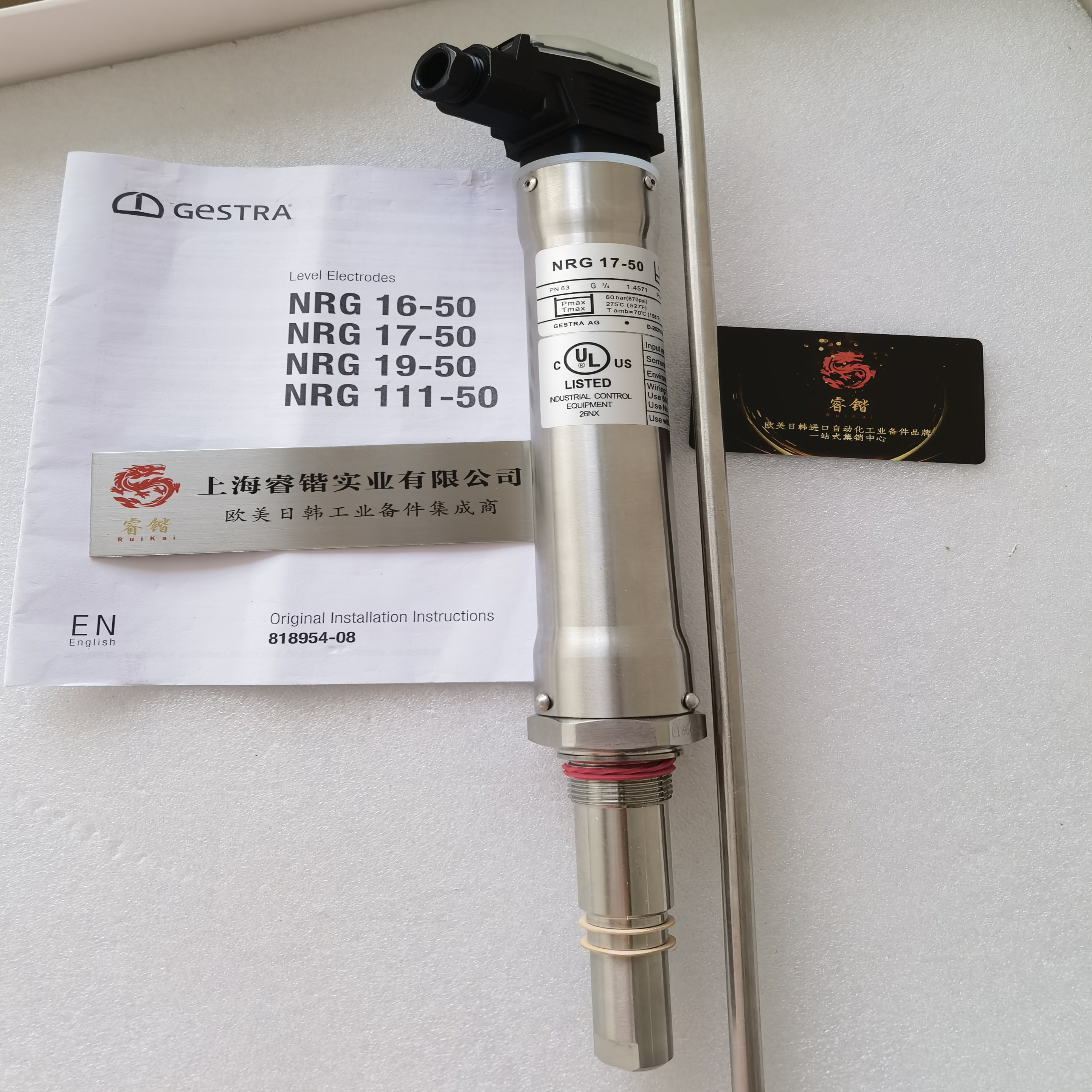 GESTRA  NRG19-40  杰斯特拉  电极