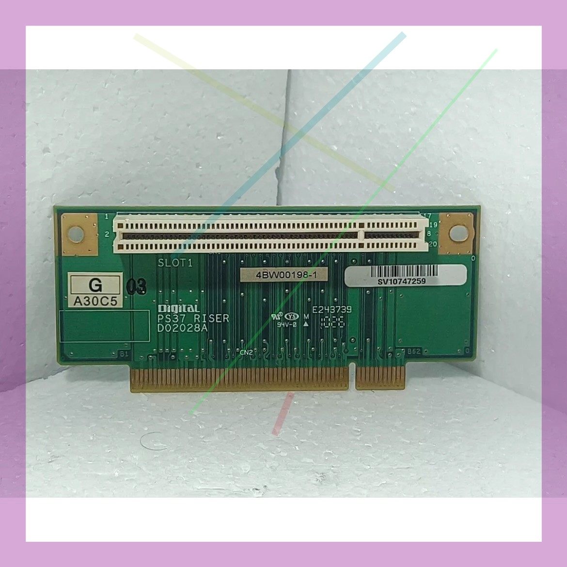 原装Digital PS37 Riser卡,型号D02028