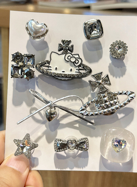 适配crocs配饰鞋花洞洞鞋配件鞋扣女卡洛驰2025高级感hellokitty