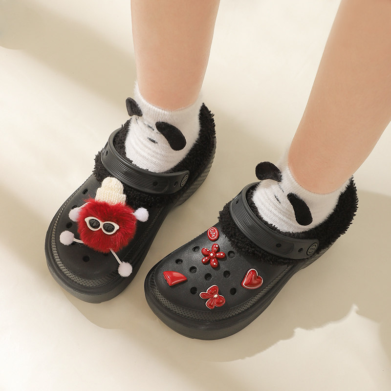 适配crocs可拆卸加绒洞洞鞋内胆