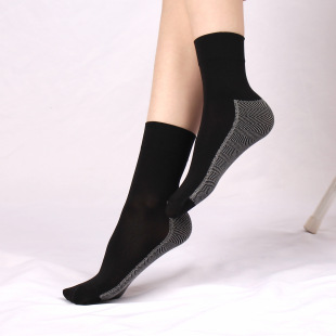 拼6双 宝娜斯150D天鹅绒加厚保暖棉底短丝袜高弹舒适男女通用 包邮