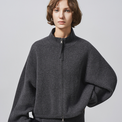 GHJOD极简老钱风慵懒针织套装女