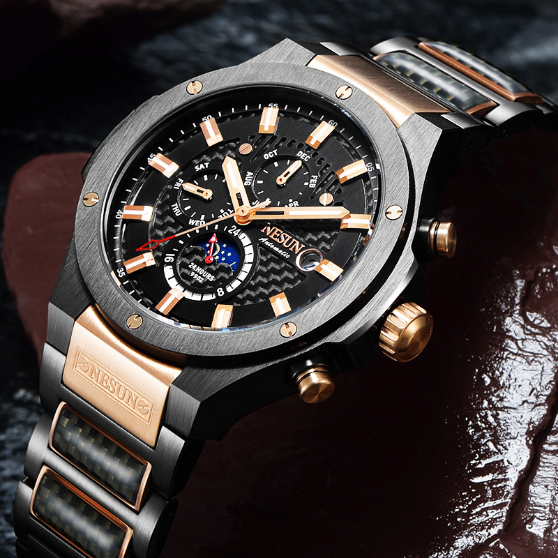 新款多功能夜光正品全自动机械表