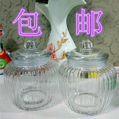 无铅加厚玻璃密封罐杂粮粉防潮储物罐咸菜瓶泡菜坛子腌制早餐咸菜