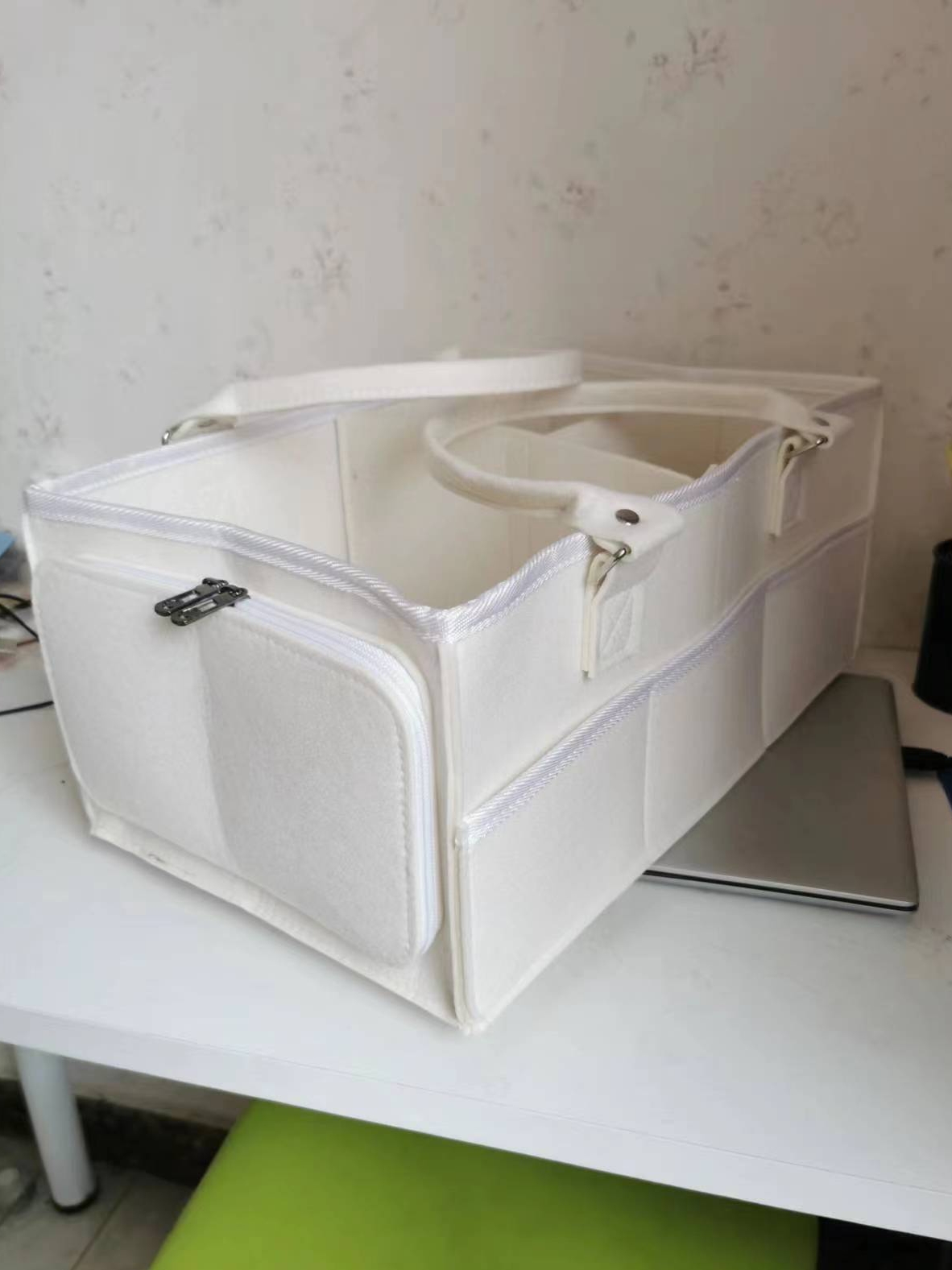 婴儿宝宝尿不湿收纳包盒袋尿布手提便携式Diaper Caddy Organizer-封面