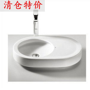 Roca乐家 奥塔椭圆形台上式洗脸盆 进口碗盆327223..0艺术盆 进口