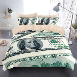 202524个性加绒被套四件套A类牛奶绒家居卧房床单床笠防静电冬季