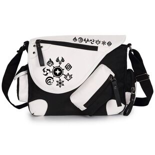 2025周边原神斜挎包神之眼二次元男女单肩书包可莉大容量背包斜肩