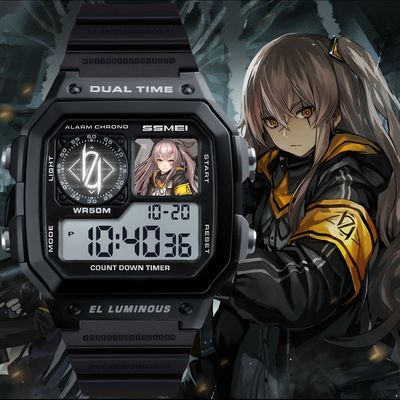 2024龙年少女前线定制手表404小队腕表 游戏 动漫 二次元  小方块