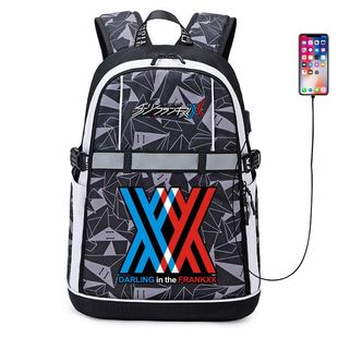 2025国家队02书包女DARLING in the FRANXX双肩包男动漫周边学生