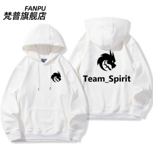 27新款Team_Spirit绿龙csgo比赛dota2战队服同款卫衣男女秋冬衣服