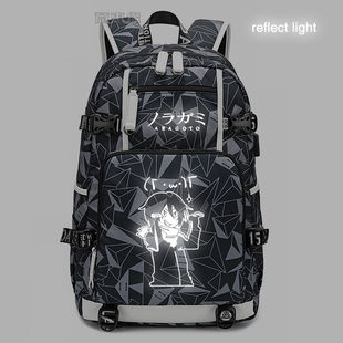 2025野良神书包双肩包动漫二次元周边夜斗大容量学生夜光电脑旅行