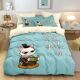 2024大理寺日志四件套全棉被套卡通儿童学生宿舍床单床笠单人三件
