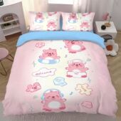 2024卡通可爱loopy动漫床单被套全棉四件套儿童学生单人床品三件