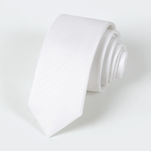 白色领带男士衬衫装饰女学院风休闲学生纯色韩版时尚黑色西服主持