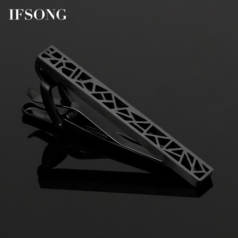 男士领带夹高档正装商务简约领带夹子别针男职业西装领带固定针女