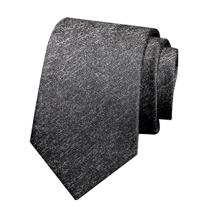 灰色领带衬衫男正装商务职业结婚学生百搭条纹韩版潮小休闲礼盒装