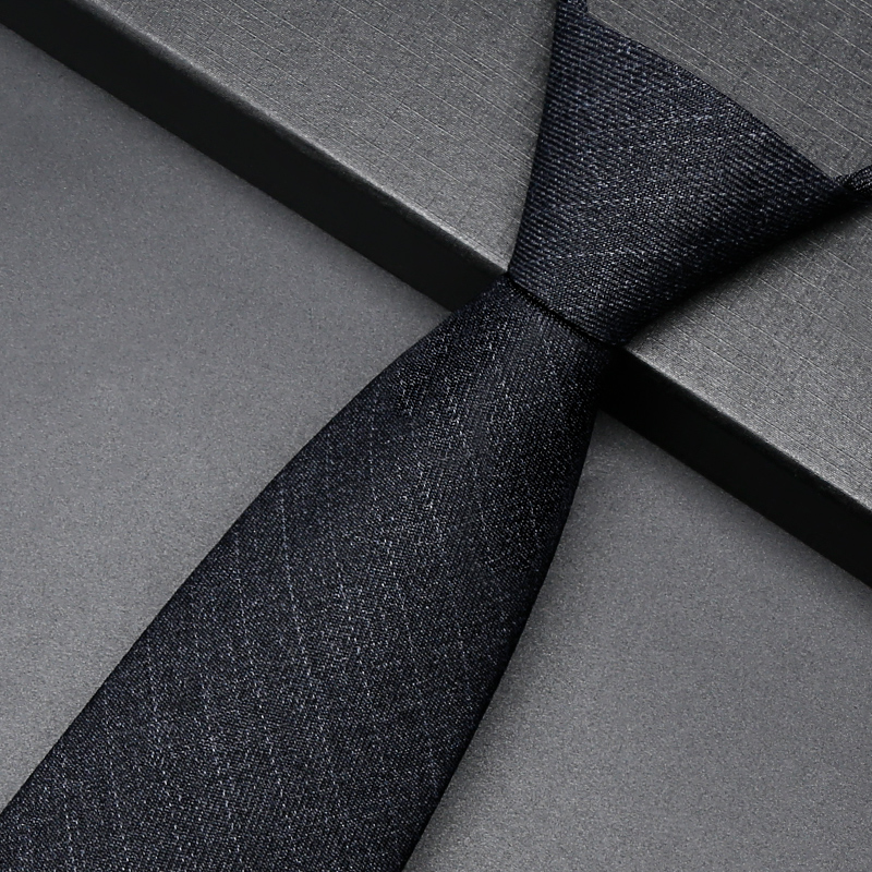 领带男商务条纹懒人免打结正装