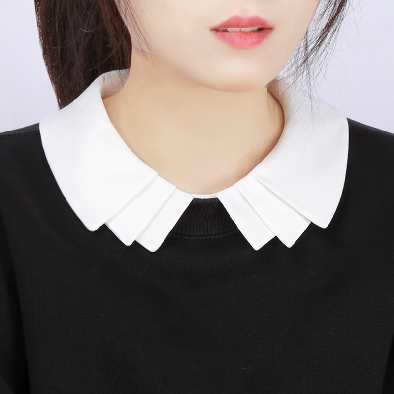 女士假领子新款高级感秋冬圆领