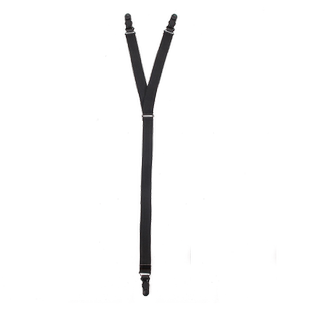 男士正装白领西服吊袜衬衣夹 上衣防皱防滑加长衬衫夹子Y型吊袜带
