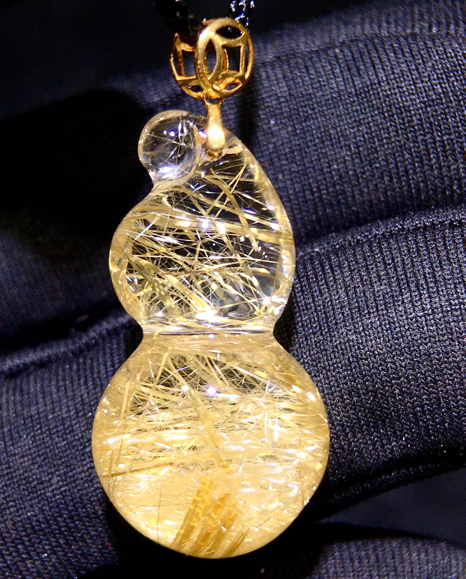 正品天然发晶葫芦吊坠项链毛衣链男女款饰品礼物送礼饰品,饰品/流行首饰/时尚饰品新,颈饰,淘宝优惠券,粉丝福利购,淘宝优惠卷