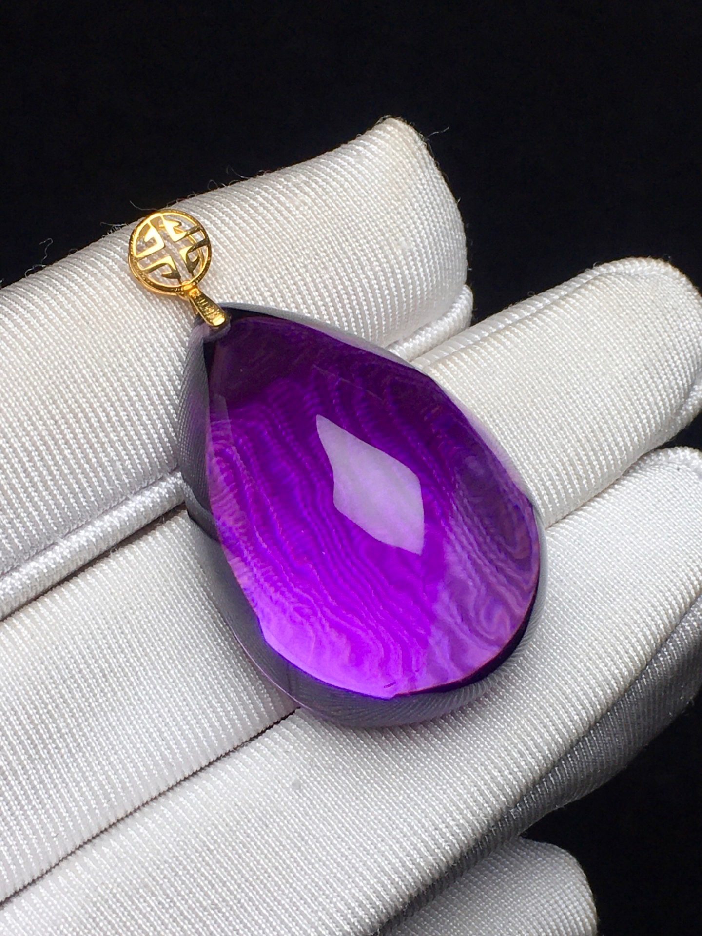 正品天然紫水晶18k金水滴吊坠项链女款毛衣链挂件饰品礼物送礼饰,饰品/流行首饰/时尚饰品新,颈饰,淘宝优惠券,粉丝福利购,淘宝优惠卷