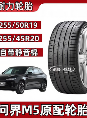 倍耐力轮胎255/45R20 105V PZ4带静音棉 问界M5原配胎 255/50R19