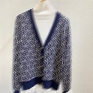 V领针织羊毛开衫 用品质说话 美式 25年新款 外套秋冬女 篙级感