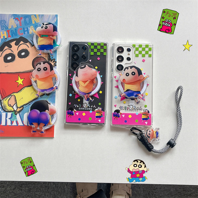 三星s23ultra磁吸套蜡笔小新卡通