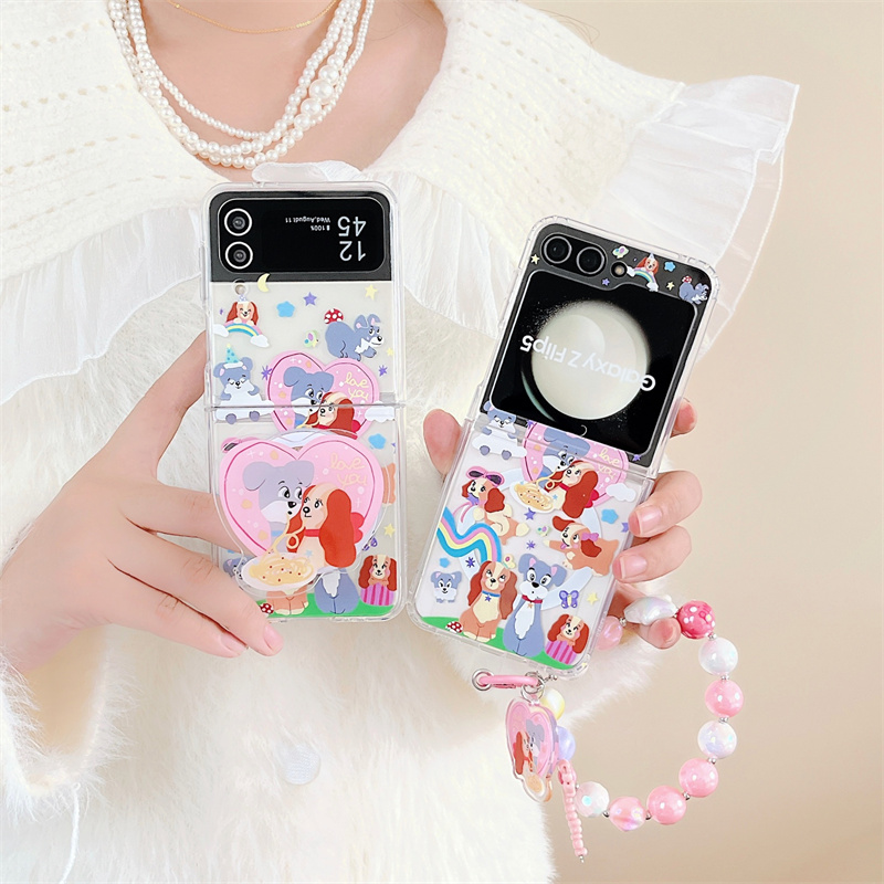 三星zflip5硬壳卡通小狗