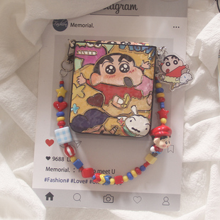 fe男女款 zflip7 zflip5保护套 3创意个性 ins韩系卡通蜡笔小新适用三星Zflip7手机壳zflip6折叠屏全包壳zflip4