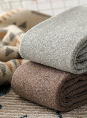 高个子加绒打底裤女冬175cm加长中灰高腰加绒踩脚连裤袜超厚棉裤