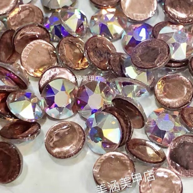 奥地利进口施家钻水晶七彩烫金