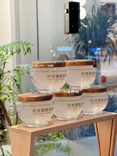 100ml小鸟鲜炖燕窝瓶双耳无铅玻璃炖盅即食燕窝瓶商用高档可炖煮