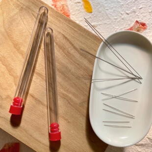 开口型超细串珠针米珠针手缝针DIY手工穿首饰针 穿珠针合集细长型