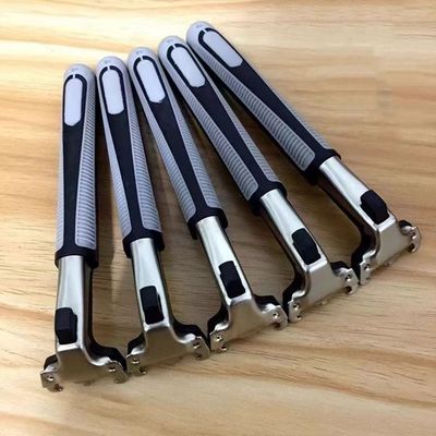 【批发价】双层手动剃须刀架刮胡刀柄手柄通用2层剃须刀片胡子男