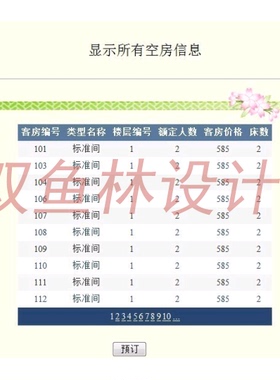 159ASPNET1005酒店预定酒店宾馆管理系统|程序项目源码