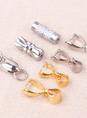 镀金银合金扣翡翠黄金吊坠珍珠项