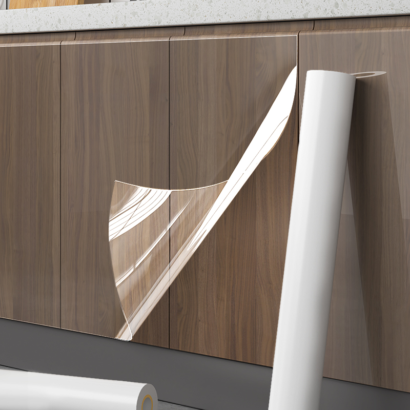 透明橱柜保护膜柜子家具防水贴膜桌子台面厨房柜门防油防潮贴纸