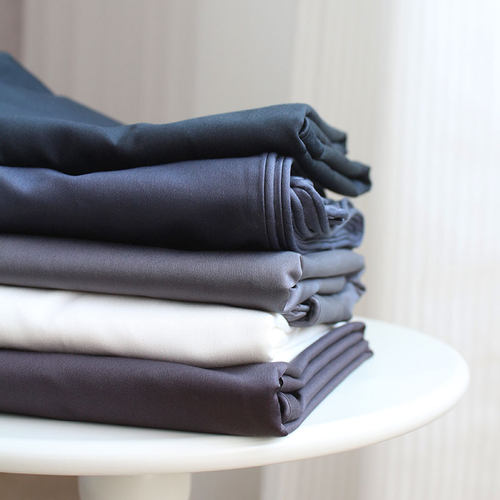 120支纯棉贡缎加厚枕套山东枕套