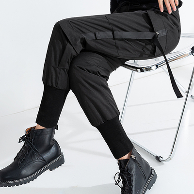 工装潮款羽绒裤，冬季时尚保暖