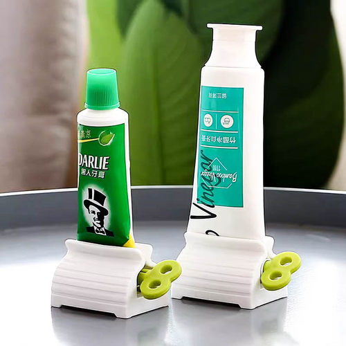 挤牙膏洗面奶神器创意